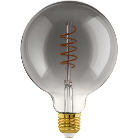 Lampe LED E27 dimmable, filament vintage spirale, ampoule Edison (1/5)