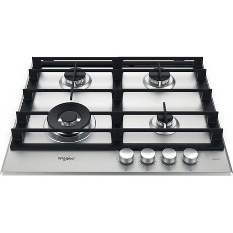 Whirlpool Piano cottura a gas - GMWL 628/IXL. Colore del prodotto: Acciaio inox, Posizionamento dell'apparecchio: Da incasso, Dimensione della larghezza del piano cottura: 59 cm. Tipo ... - GMWL628IXL (1/3)