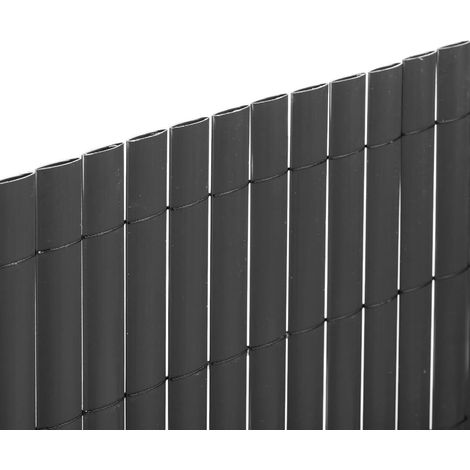 IBEROGARDEN CAÑIZO DE PVC GRIS 1 X 3 M DOBLE CARA EXTRA 1600 GRAMOS SUPER