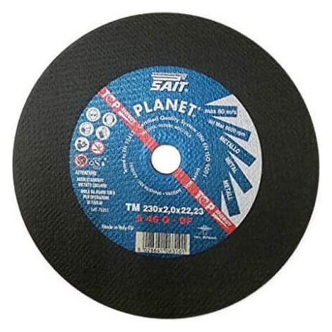 DISCO TAGLIO FERRO PLANET 230X2