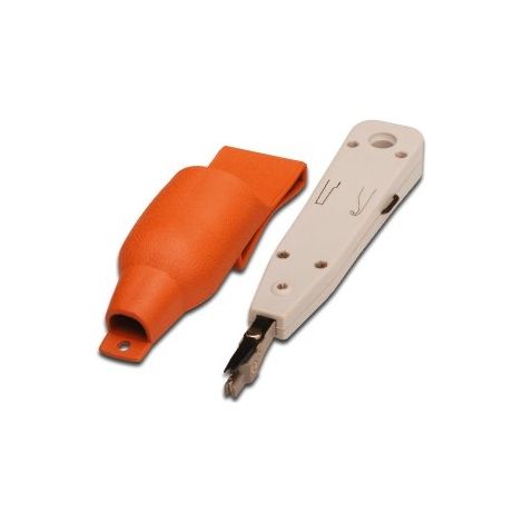 Digitus Punzón LSA blanco y naranja para cableado