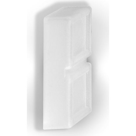 Capuchón TRANSPARENTE F&B doble, material resistente, medidas 10x5 cm.