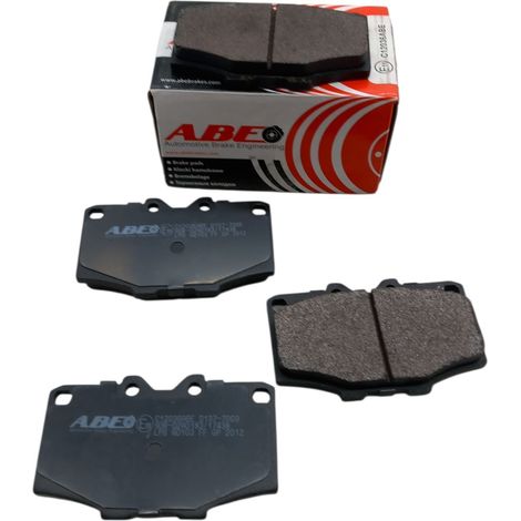 Kit 4 pastiglie freni compatibili per toyota hilux iv/v  land cruiser