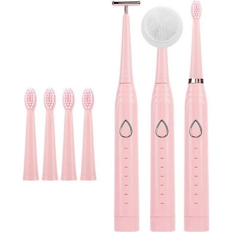 1 Set USB-Lade-Zahnbürste