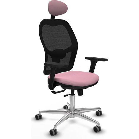 Silla ergonómica piqueras y crespo Jorquera negro espuma alta densidad (1/2)