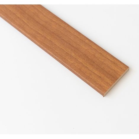 COPRIFILO IN MDF CILIEGIO R6 MM.10X70X2400. Prezzo per 1 pezzo.