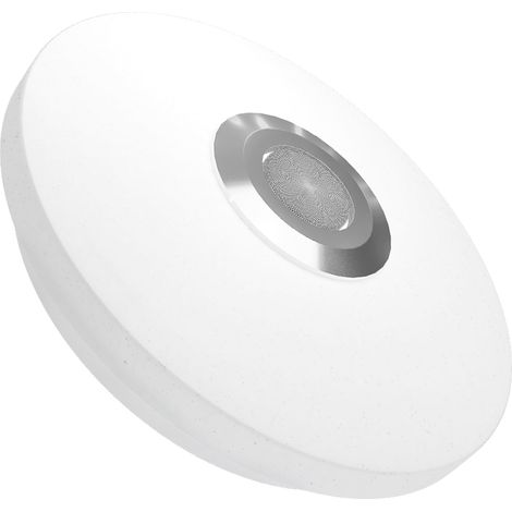 Dimmbare RGB-Deckenleuchte mit intelligenter Bluetooth-Verbindung, integriertem Musikplayer, Stimmungsbeleuchtung und Fernbedienung. (1/5)
