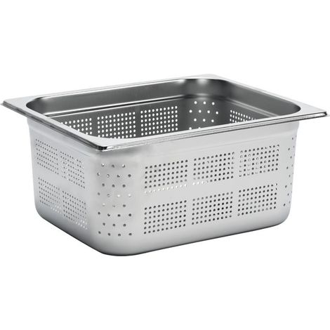 Bac Gastro Inox Perforé GN 1/2 - 150 mm - Gastro M (1/2)