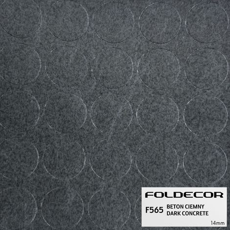 Bouchon auto-adhésif 14 mm, béton foncé (plaque de 25 pièces) (1/5)