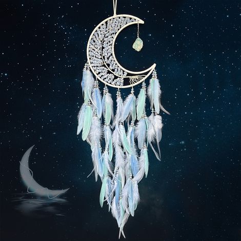 Attrape-rêves - Luciole au clair de lune bleu