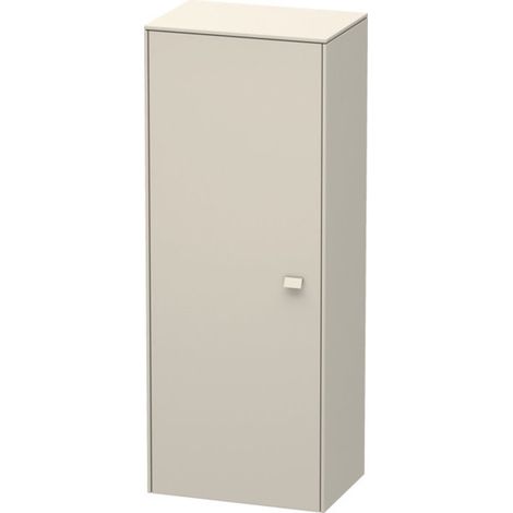 Armoire mi-haute BRIOSO ind 1330x520x359mm à gauche taupe (1/3)
