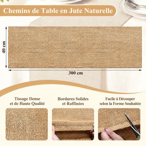 Toile de jute de protection hivernale 1 x 3 m pour plantes et arbres 200 g/m² 3 10ft 500 g – Livraison gratuite