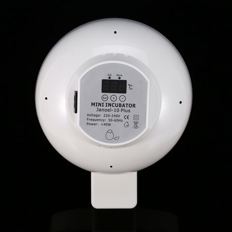 Mini-incubateur automatique pour 10 œufs de poules, canards et autres oiseaux : enseignement expérimental (1/5)
