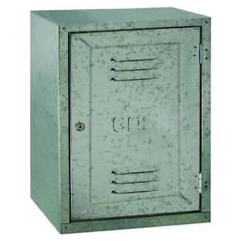 CASSONETTO CONTATORE GAS IN ACCIAIO ZINCATO cm.33x44x25 FER 292528