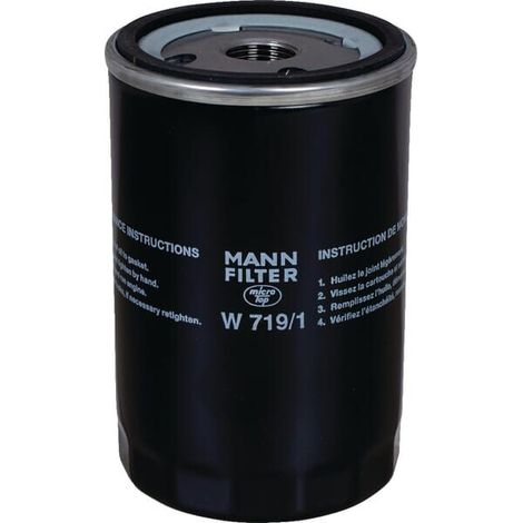 Filtro intercambio para aceite lubrificaci贸n MANN-FILTER W7191