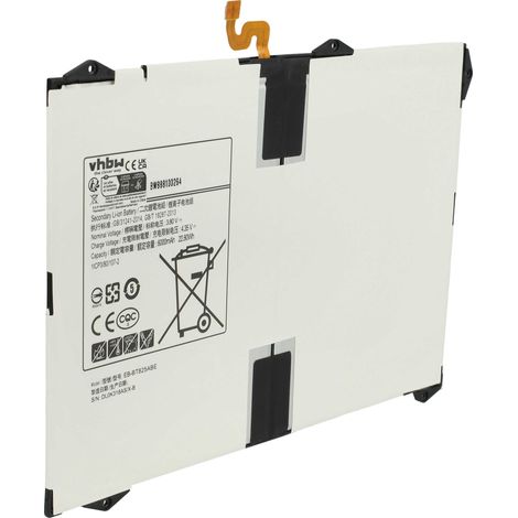vhbw Akku kompatibel mit Samsung Galaxy Tab SM-T827V Tablet Pad (6000 mAh, 3,8 V, Li-Ion) (1/5)