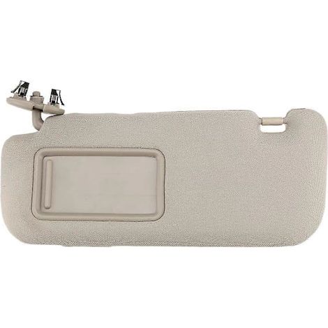 Ecleanfy - Pare-soleil intérieur avec miroir pour Toyota Auris Corolla 2007-2013, côté conducteur gauche (1/5)