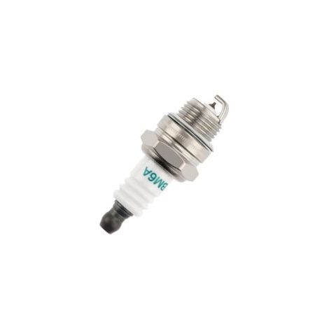 1 bougie d'allumage BM6A, bougie d'allumage pour tondeuse à gazon, bougie à connexion solide, remplace BM6A/L7T, pour moteurs de tondeuse à gazon - Crezuo (1/4)