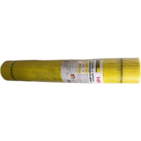 SIATKA PODTYNKOWA Z WŁÓKNA SZKLANEGO ŻÓŁTA 145G/M2 1M50M - SB 7325796