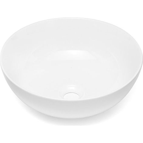 SIKO lavabo sur platine Triomini Slim 38,5x38,5 cm, sans trop-plein (SLM3838)
