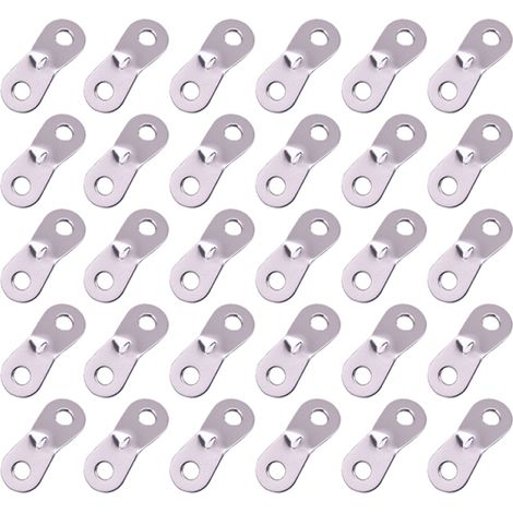 Tendeurs de tente en alliage d'aluminium (30 pièces) pour tentes, activités de plein air et randonnée (1/5)