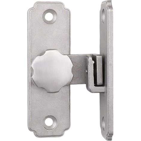Serrure pour porte coulissante de grange avec vis de fixation pour garage Xixi (1/4)