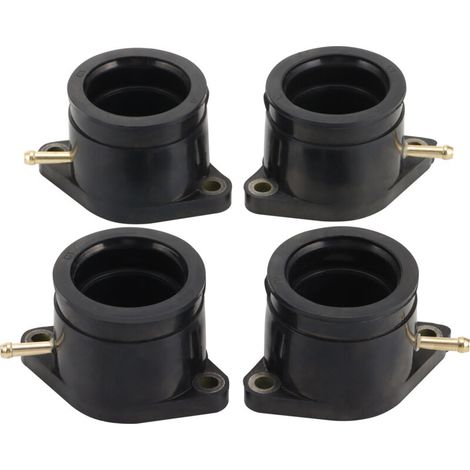 Compatible avec le connecteur en caoutchouc du collecteur d'admission Yamaha XJ900F/XJ900, connecteur de carburateur, numéros de pièces d'origine 31A-13586 et 31A-13596, pièces de rechange. (1/5)