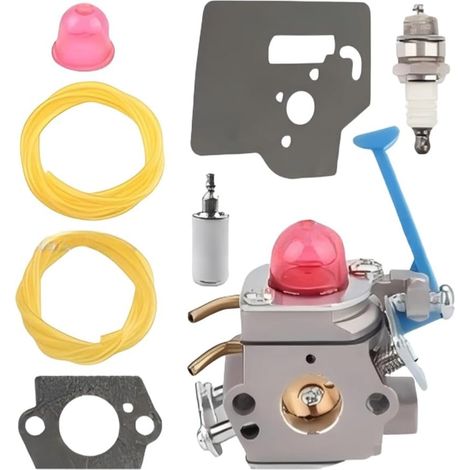, kit de 8 pièces pour 545081848 C1Q-W40A, compatible avec débroussailleuse 128LD 128CD 125L, réglage en usine sans réglage, débit humide testé fiable, entretien extérieur cour