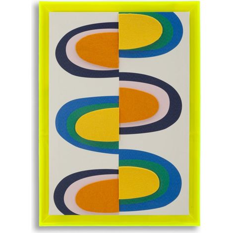 Stampa su tela Pop Art modello A con cornice