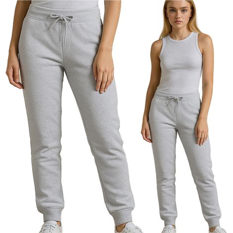Damen-Jogginghose, bequem, für den Alltag, grau (1/5)