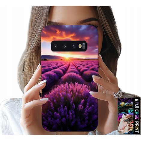 Custodia per Samsung Galaxy S10 - campo di lavanda, splendidi paesaggi, motivi (1/5)