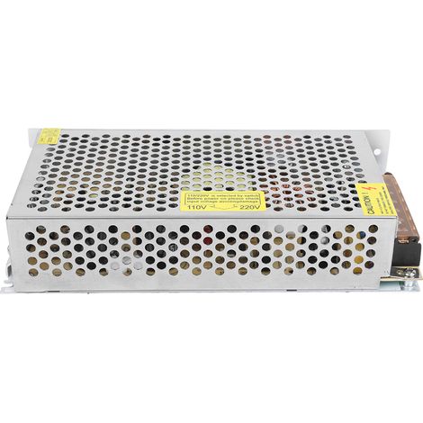 Alimentation LED avec transformateur pour ampoule 100W-500W AC 110/220V vers DC 12V (12V12.5A (150W))