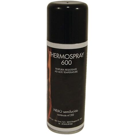 Bomboletta spray vernice smaltata Nero opaco 0,7 - JONCOUX - 970061 (1/2)