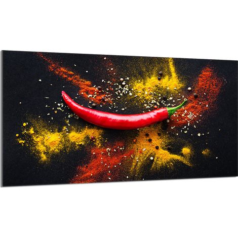 Protezione per piano cottura in vetro 90x52 Chilli (1/5)