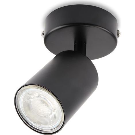 Plafonnier 2 pièces 1 LED, plafonnier à Point pivotant réglable, applique murale moderne GU10 pour couloir de cuisine (sans ampoule) (1/5)