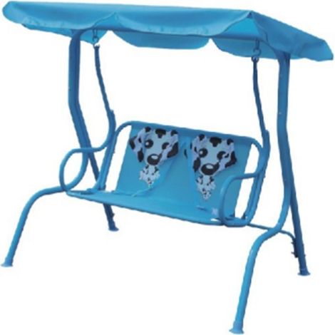 Dondolo Babydog Boy azzurro per bambini