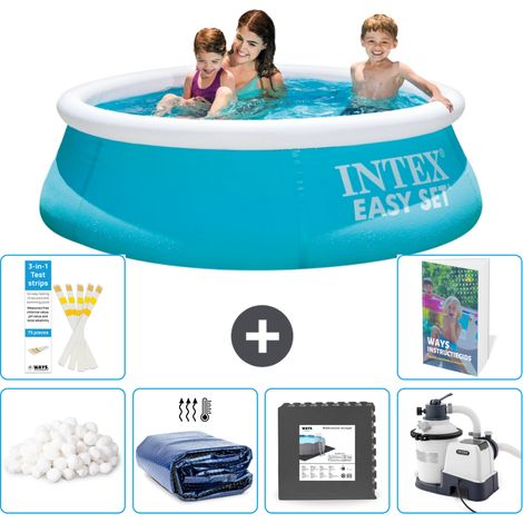 Intex Piscine Easy Set Ronde - 183x51 cm - 7-pièces S31 (1/5)