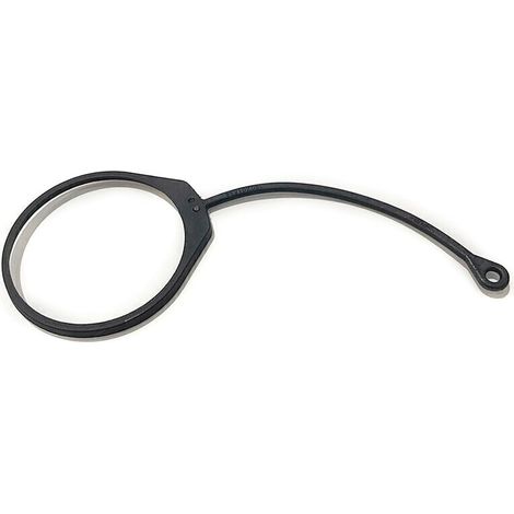 Correa de goma para tapón de depósito de combustible – compatible con B5 1J0201550A – soporte de cubierta de cable – coche (1/5)