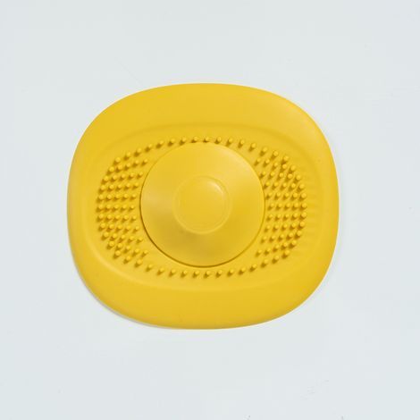 Haarfilter für Badezimmer- oder Küchenspülen, universeller Abflussstopfen, Zubehör gegen Verstopfung. (1/5)