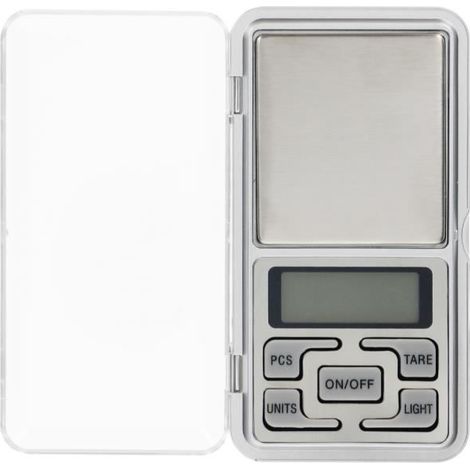 Balance de Poche - AVIZAR - KOS-17002 - Argent - Écran LCD - Tare disponible