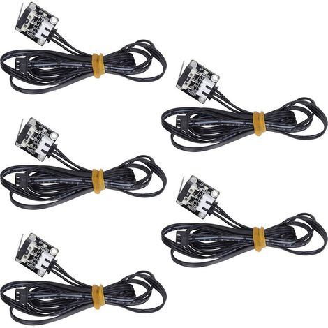 GARRYFIZH 5 pièces interrupteur de fin de course d'arrêt 3 broches ignifuge Module d'arrêt d'imprimante 3D pour Ender (1/5)