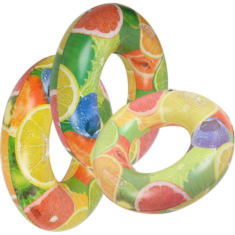 Flotteur Bébé 3 Pièces avec Housse de Cou Sécurisée, Jouet de Baignade pour Enfants (1/5)