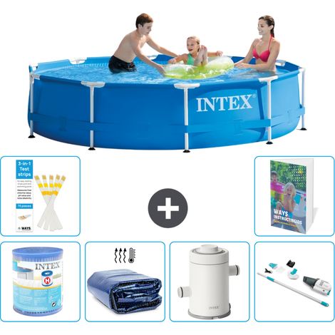 Frame Pool Rund - 305x76 cm - 7-teilig S120
