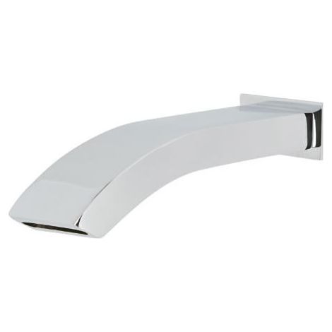 Milano Razor Wall Mounted Bath or Basin Spout - Chrome