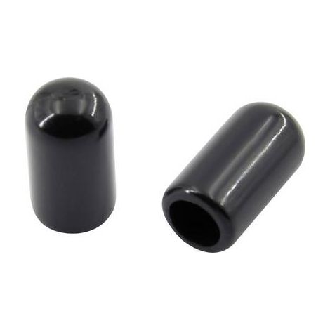 BOUCHON D'EXTRÉMITÉ NON RÉTRACTABLE TRU COMPONENTS TC-EP-0510203 1592769 NOIR 100 PC(S) (1/2)