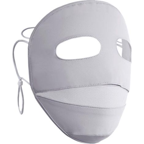 Mascarilla de protección solar，mascarilla de protección solar，cubre todo el rostro，Protector de cuello de secado rápido (1/5)