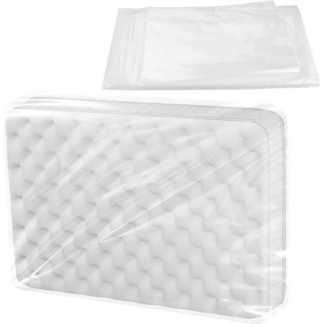 Plastique Housse Protection Matelas Demenagement 200 X 200 X 30cm, Plastique Imperméable, Réutilisables Housse Transport Matelas, Sac de Rangement, pour Le Rangement et Le Transport (1/5)