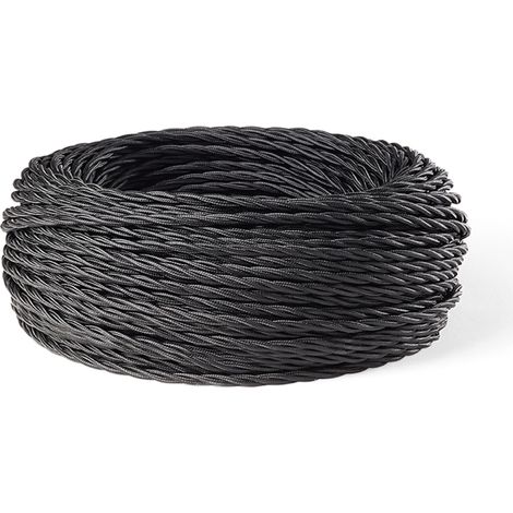 Cavo Elettrico A Treccia 10M Nero