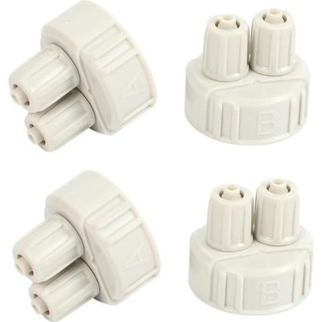 CO2 generators for aquariums, with hoses and capsules for planted accessories.
