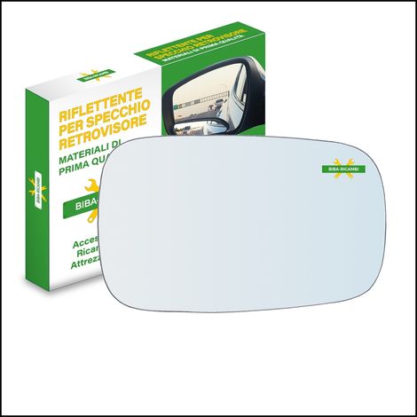 Vetro specchio retrovisore lato dx-passeggero per renault scenic ii (jm0/1) dal (1/2)